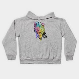 Lion Watercolor Kids Hoodie